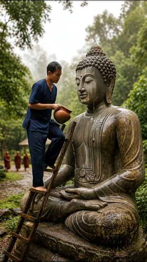 លោកតាជាមនុស្សល្អខ្លាំងណាស់ 🥰 #buddha #ព្រះ