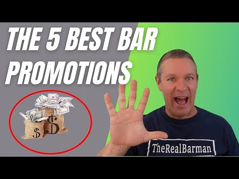 The 5 Best Bar Promotions to Pack Your Bar