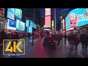 4K Streets of New York, USA - City Walking Tour - Short Preview Video