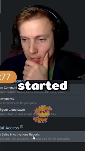 A game developer's reaction to the sales of his game