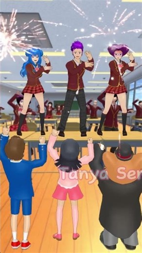 SAKURA Does No Batidao Dance Trend #sakuraschoolsimulator #shorts # #tiktok #sakura