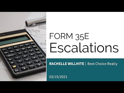 NWMLS Form 35E | Escalation Addendums