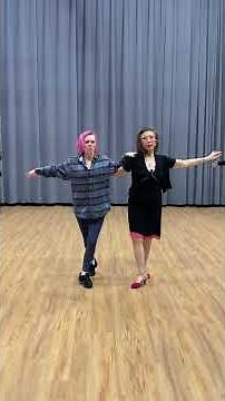 Night Club 2-step beginner lesson: Cradle-lead/follow. Bloomington, MN (Ballroom & Latin Dance Club)