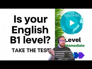 B1 CEFR English Test | Are You Intermediate Level in English?