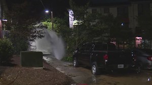 Water line break floods apartment complex in northeast Atlanta