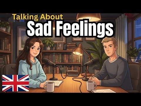 How to Talk About Sad Feelings in English | English Conversation Practice