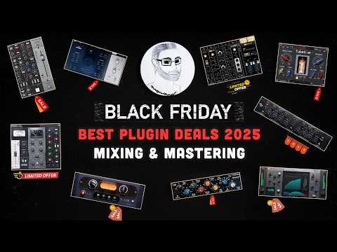 Best Black Friday Plugin Deals 2025 | My Top Picks for Mixing & Mastering (Comps, EQs, Verbs & More)