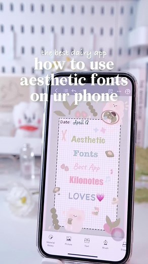 Just use these #aesthetic #fonts on #kilonotes and make your unique portable #diary on your phone!📱✨ Which kind of fonts will you choose for your notes? Lmk!!!💕 #aestheticfonts #notes #notetaking #studying #daily #motivation #journal #journalwithme #journalingideas #digitaljournal #ios #iphone #iphoneapps #bestapp #tutorial #fyp