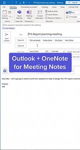 Liken chocolate & peanut butter #OneNote #outlook #gtd #Microsoft #techtips #officetips #LearnOnTikTok #tutorial 7072883062480096554cc | Mike Tholfsem