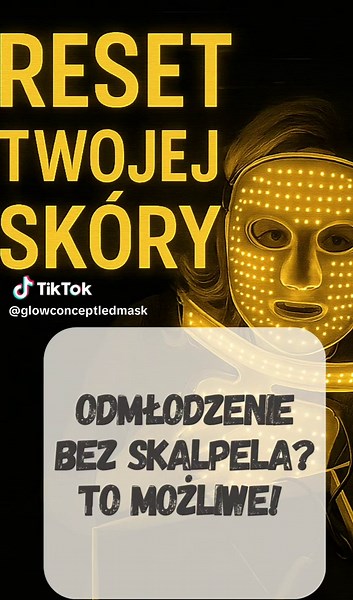 Maski Led GlowConcept na TikTok