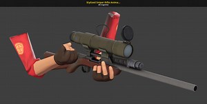 Stylized Sniper Rifle Animations Mod for Team Fortress 2 | TF2 Mods