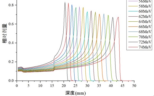 课设-质子治疗布拉格峰