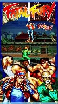 L'INTRO LÉGENDAIRE de FATAL FURY sur NEO GEO ! 🥊🔥 [SNK 1991] #retrogaming #jeuxvidéo #intro #arcade