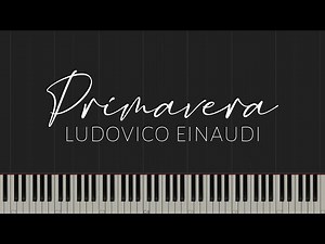 Primavera - Ludovico Einaudi (Piano Tutorial)