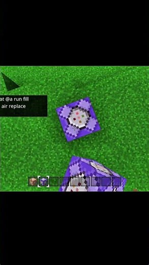 I Removed an Entire Jungle with 1 Command in Minecraft PE! 😱 #shorts