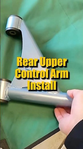 How to install rear upper control arms on a Lexus IS300