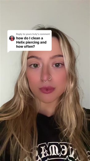 Helix Piercing Care Tips and Advice