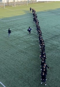 @Isabel Reyesに返信 一緒に走ってもらいました🏃🏃🏃#愛媛の背中男 x #武南高校ダンス部 #Fireball#bts | dancer