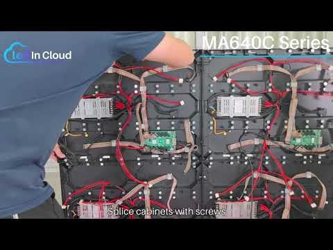 MA640C LED Display | Front Installation & Maintenance Tutorial