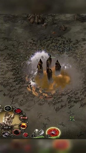 Sauron Summons Rock Columns #bfme #middleearth