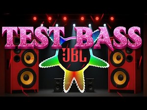 SOUND CHECK BASS BOOSTED TEST JBL #TESTBASS96