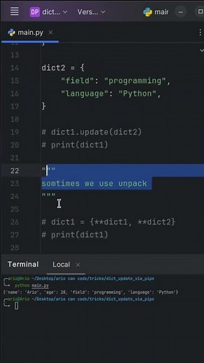 Merge Dictionaries in Python From Classic to | Operator