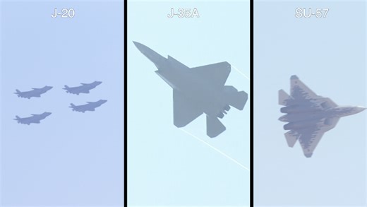 J-35A, J-20 and Su-57 steal the show in Zhuhai