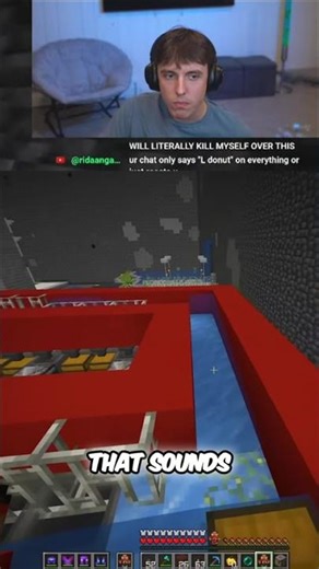 Minecraft Item Flow System Test #shorts