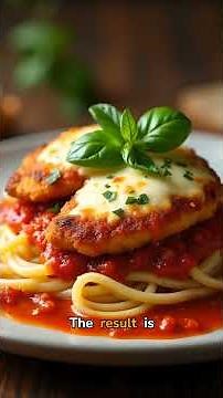 The Secret to Perfect Air Fryer Chicken Parmesan in Minutes! #airfryerrecipes #cooking