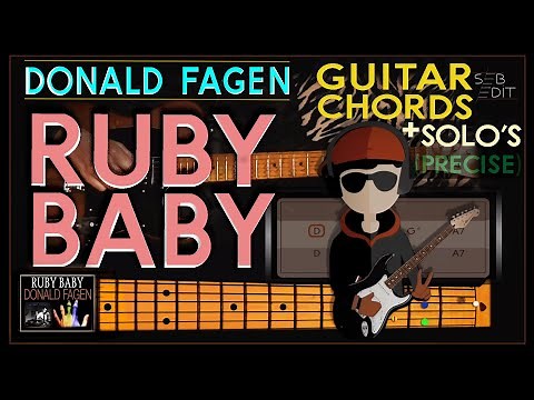 🎸Learn DONALD FAGEN's "RUBY BABY" on GUITAR (Visual Lesson)!🎸
