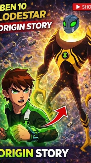 Lodestar Origin Story 🧲⚡ | Ben 10 Magnetic Alien Explained #Shorts