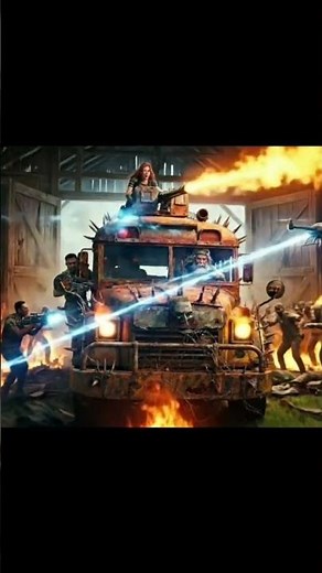 Concept Art Zombie Bus | No Brakes. No Mercy. 🧟‍♂️🔥