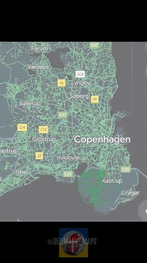 first map in a small while, this took 3 hours editing #geography #countries #copenhagen #denmark #denmark🇩🇰 #bike #bicycle #bikelane