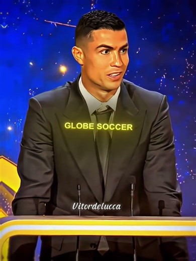 CR7 FAZ HISTÓRIA! 🏆 #Ronaldo #GlobeSoccer2025 #CR7 #Shorts