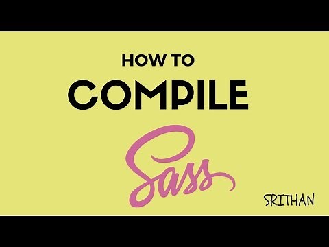 How to compile sass to css - sass for beginners