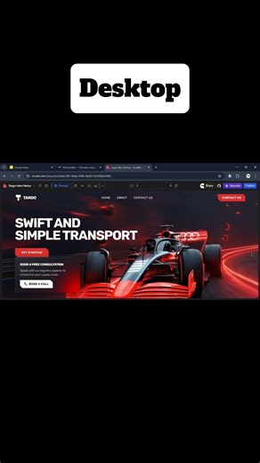 Vibe Code Animated Hero Section
