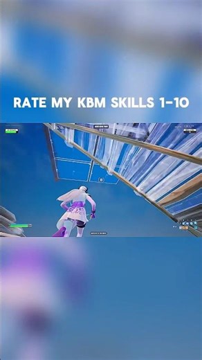 Rate My KBM Skills 1-10 #fortnite #edit #gaming #chapter4 #creative