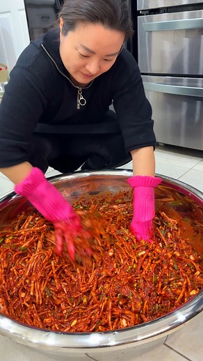 27M views · 517K reactions | Gimjang (kimchi making for winter) time...