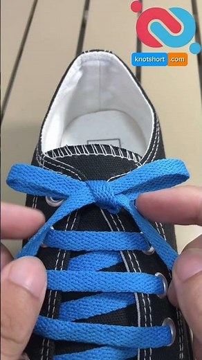 Quick and Easy Shoelace Knot Guide #knotshortchannel