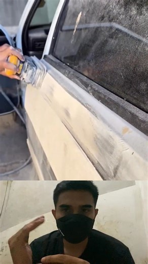 Thick Body Filler Perfection _ Car Restoration That Feels Like Art #virals #reels #foryou | Super Smooth