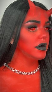 587K views · 10K reactions | IM SORRY #makeupartist #makeuptransformation #maquillaje #halloweenmakeup #Halloween #makeup #makeuptutorial #DEVIL #Diablo #DiablosRojos | Lucesitamua | Facebook