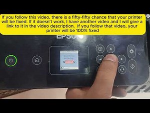 How to Fix E-01 Printer Error. Contact Epson Support. Non-printing features are availsble 000043.