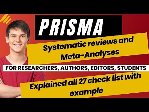 Systematic Literature Review using PRISMA: A Step-by-Step Guide with example and idea #gomstechtalks