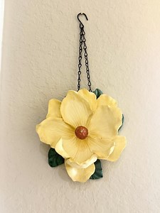 Decorative Magnolia Flower Wall Hanging - Etsy