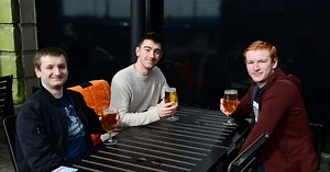 Drinkers enjoy a beer at Hanley Wetherspoons' new patio garden - updates