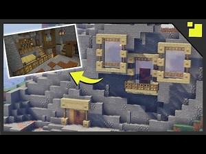 How To Build a Mountain Base in Minecraft!! [Tutorial 2021]