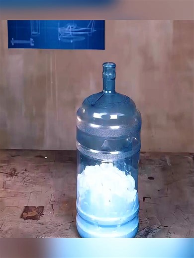 ¡Este joven tiene un talento increíble! ¡Construyó un hidroavión con un cubo de plástico!