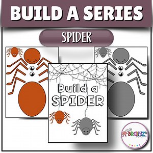 Build a Spider Insect Alphabet Craft   Writing Activity | Letter S Recognition