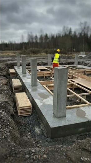 Realistic Villa Construction Progress | Nordic Architecture Timelapse