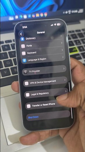 How to Factory Reset iPhone 🔥how to erase all data from iphone #shorts #youtubeshorts